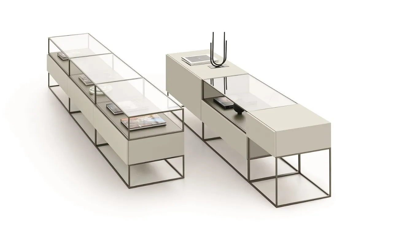 Madia Unit in laccato opaco di Ditre Italia