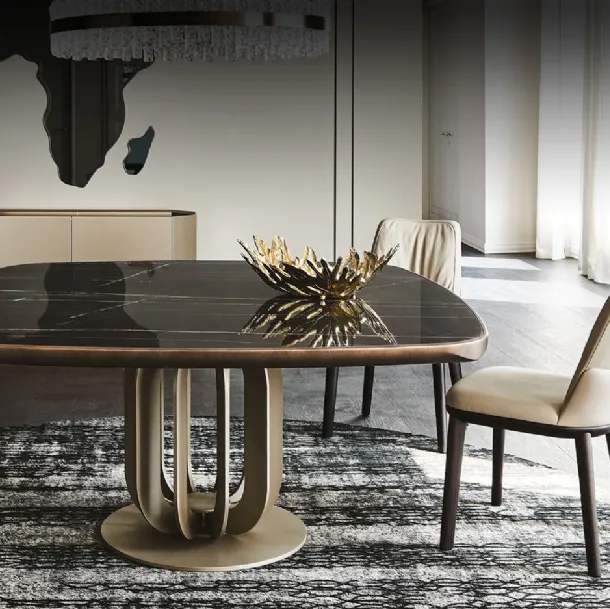 Tavolo Soho Keramic Premium Round di Cattelan Italia